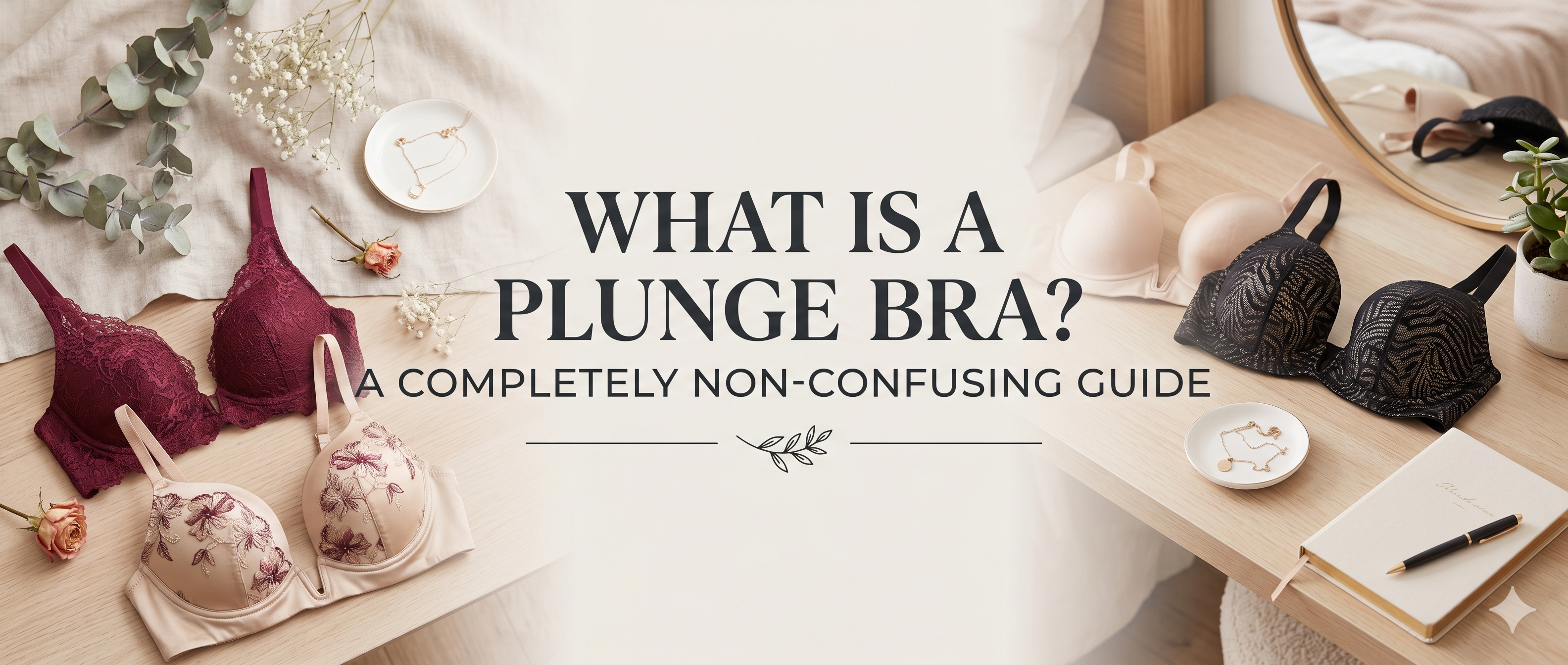 What Is a Plunge Bra? A Completely Non-Confusing Guide
