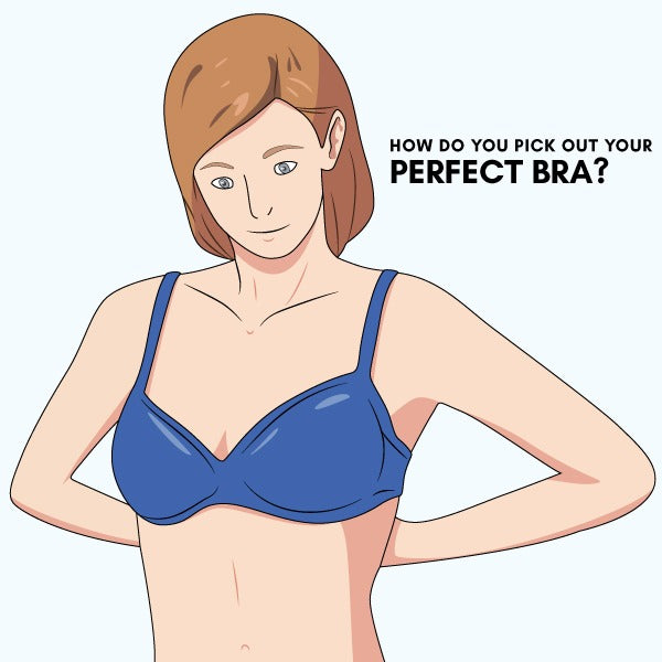 How does the right bra looks like? 