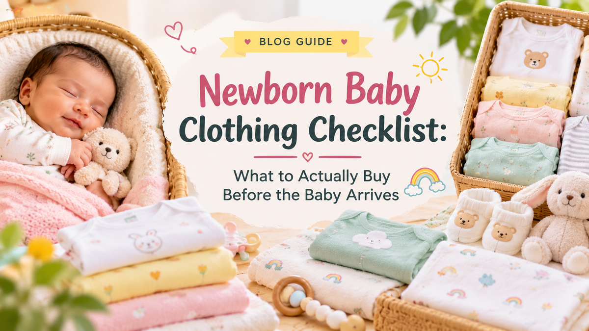Newborn Baby Clothing Checklist: What to Actually Buy Before the Baby Arrives