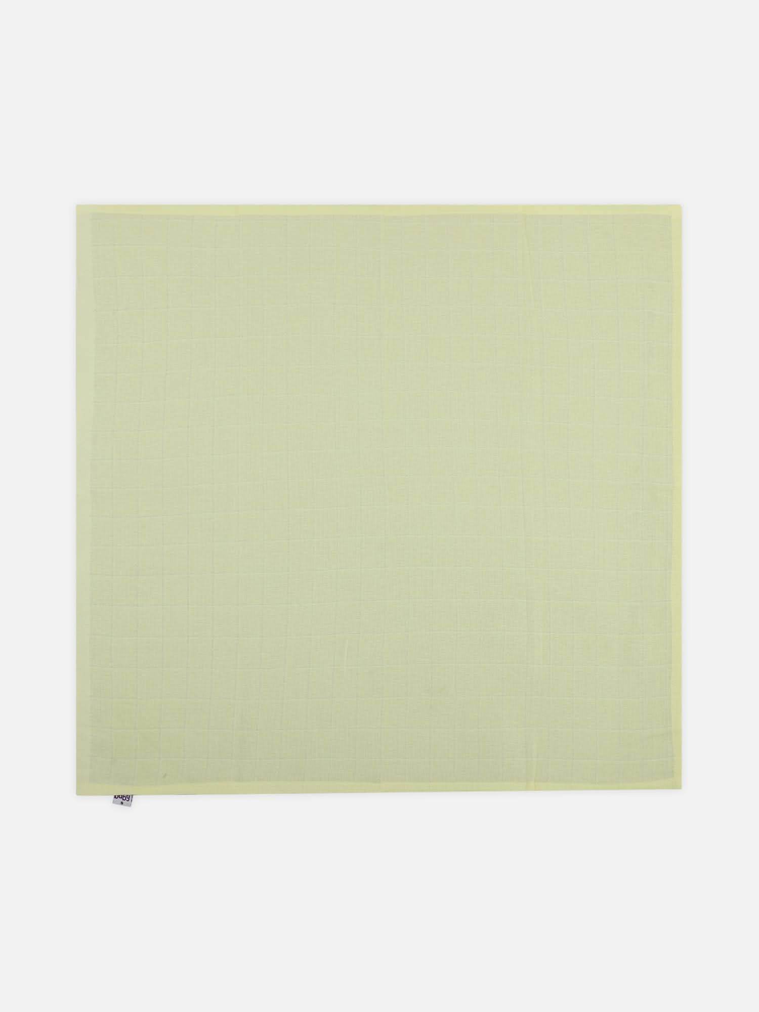 Oh Baby Plain Square Nappies Yellow - Sqpl - Naidu Hall Family Store