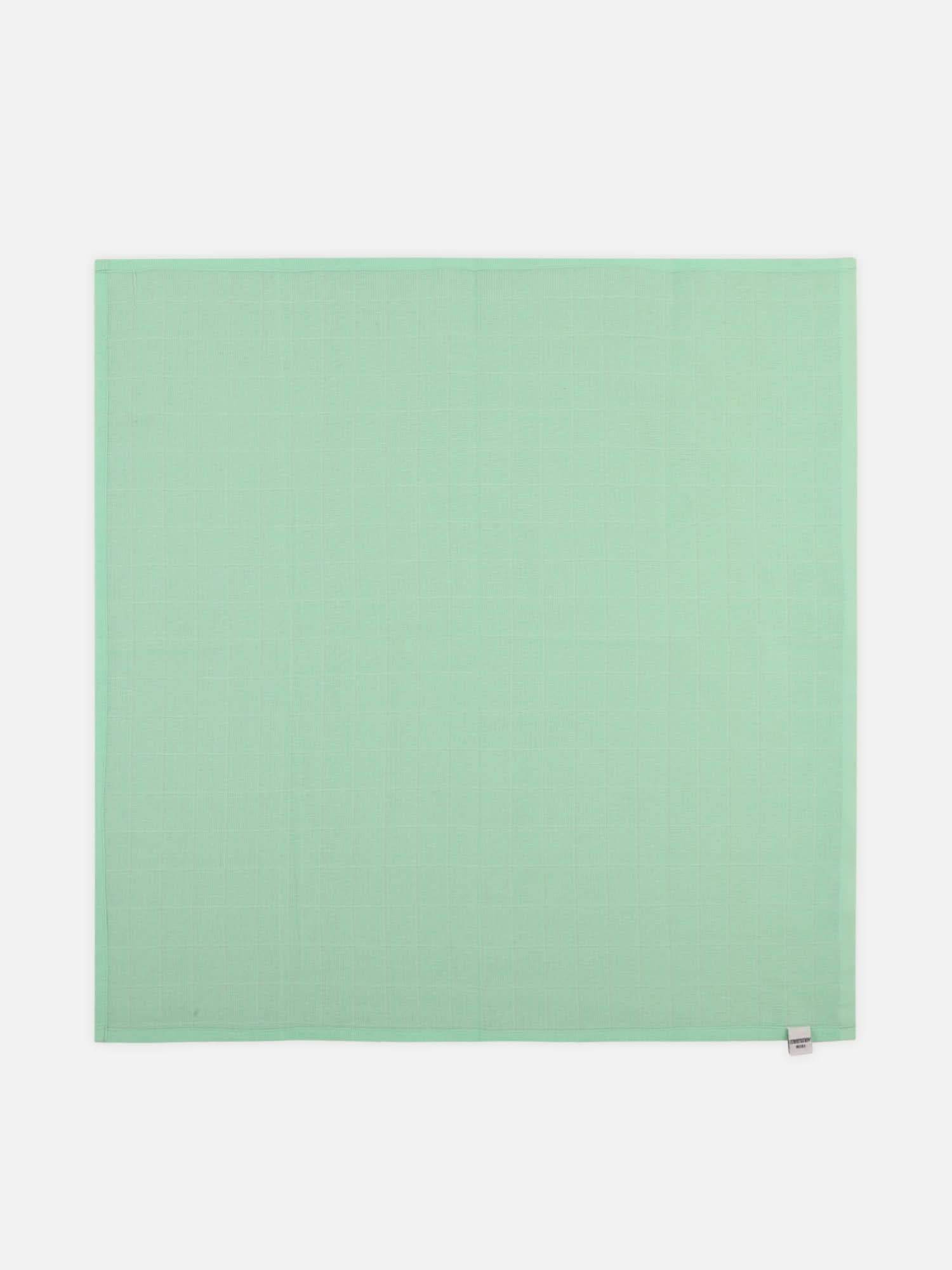 Oh Baby Plain Square Nappies Green - Sqpl - Naidu Hall Family Store