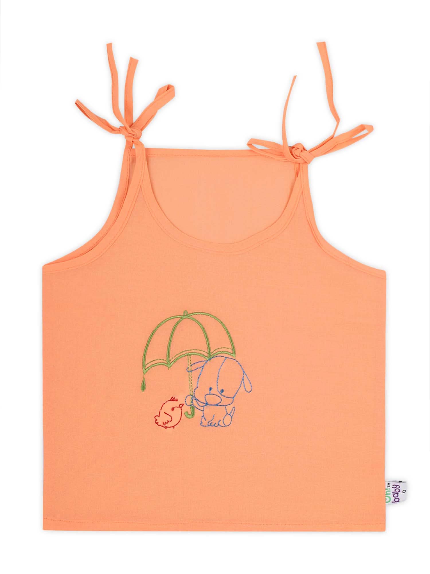 Oh Baby Plain Embroidery Shoulder Knot Assorted - Pl11