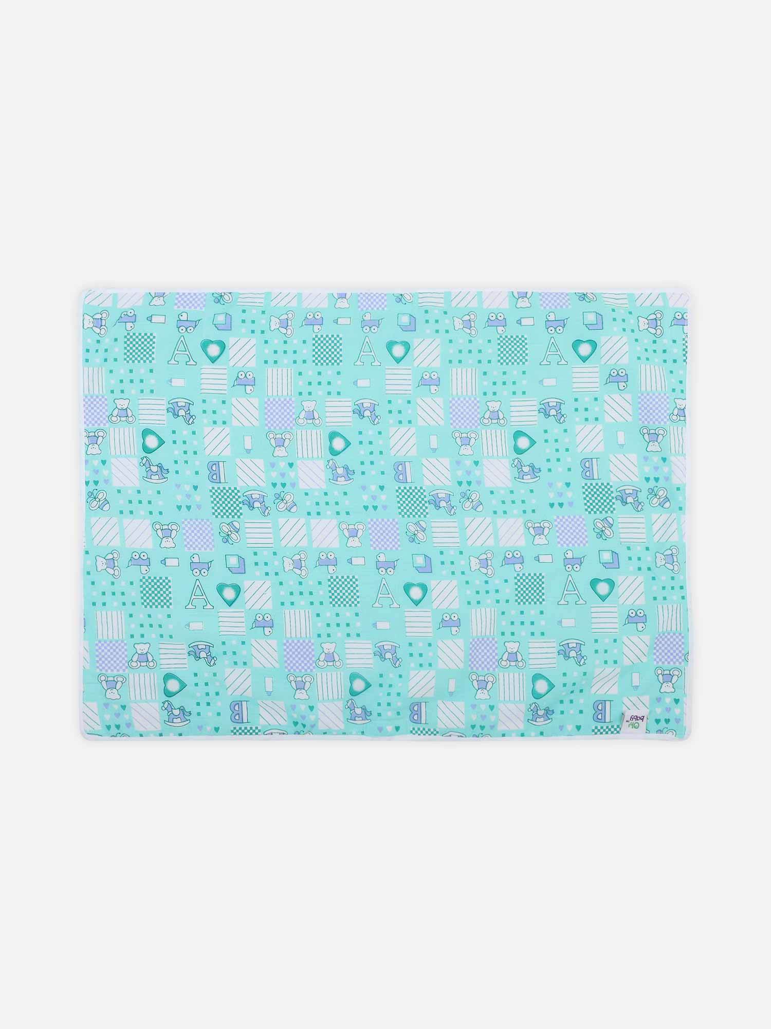 Oh Baby Printed Infants Detachable Massage Sheet Assorted -Cotton - Prfl - Naidu Hall Family Store