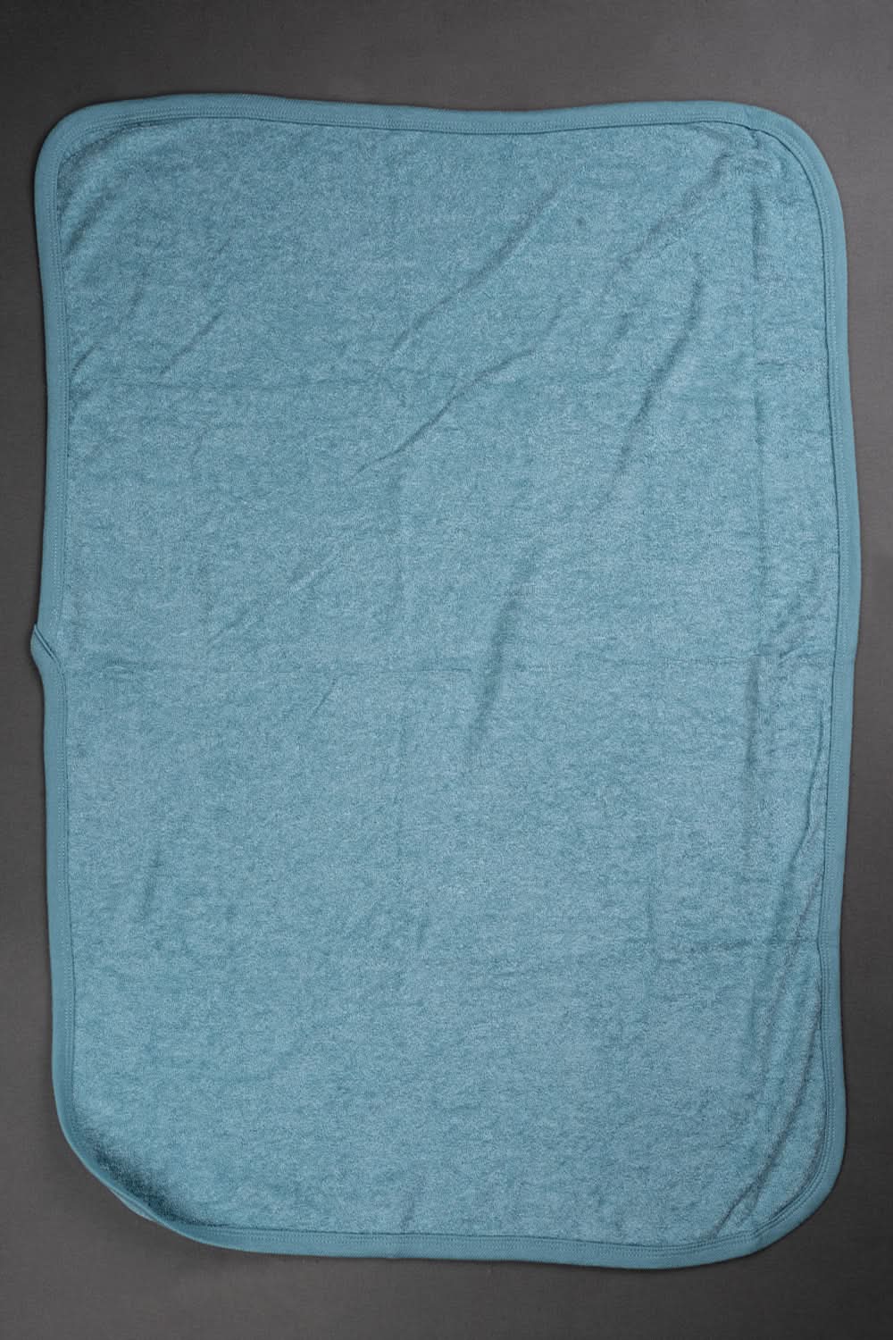 Oh Baby Cotton Interlock Terry Knit Animal Print Blanket - Blue - Bk05