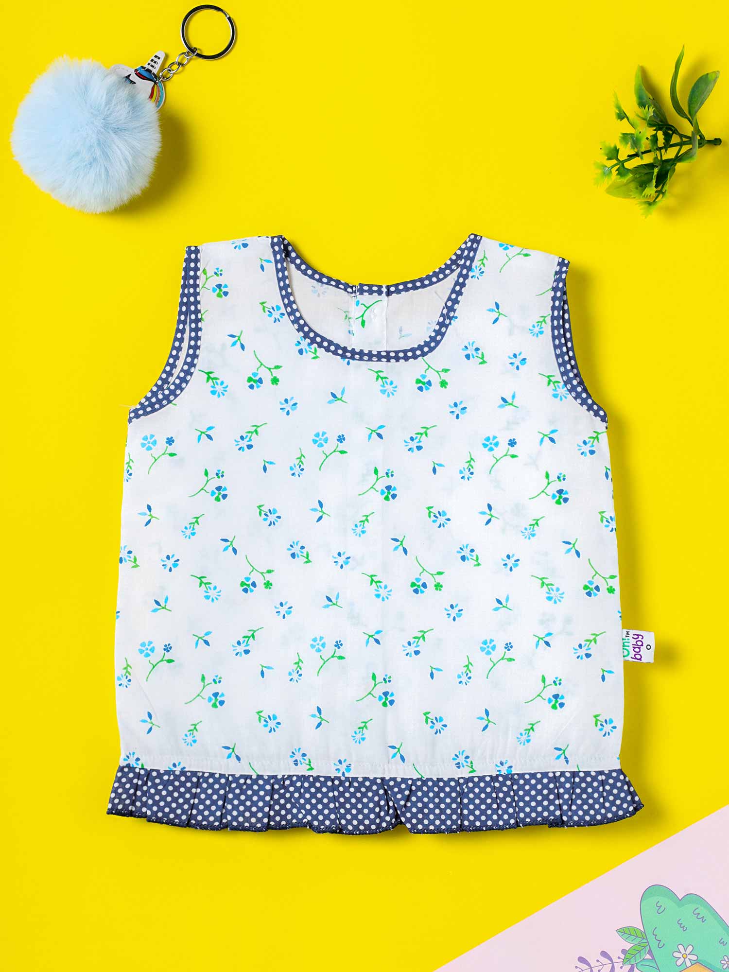 Oh Baby Printed Back Open-Button Assorted - Tv04