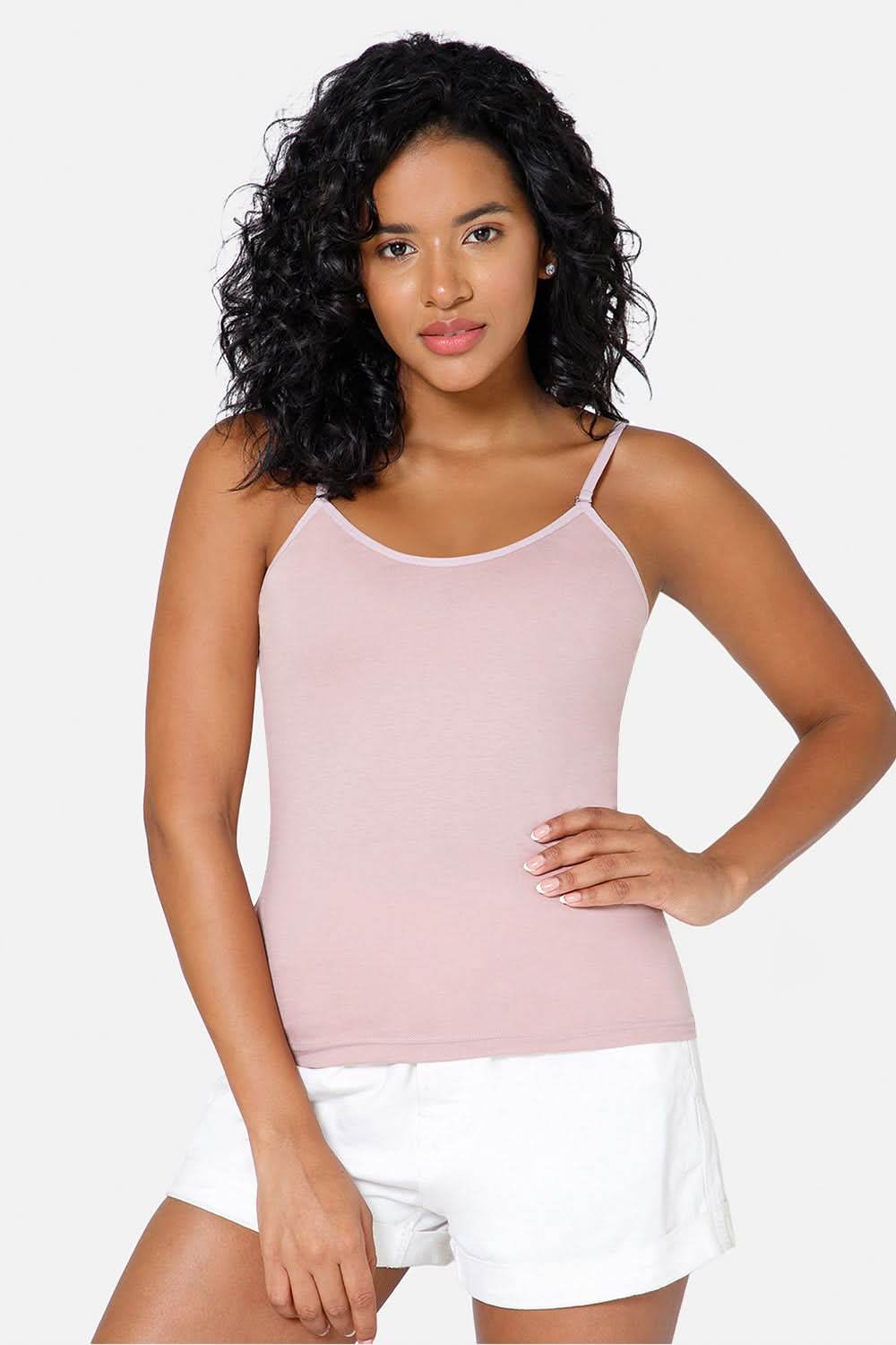 Intimacy Full Coverage Cotton Slip Camisole – IN08 | Non-Padded & Wire-Free Comfort Design - Naidu Hall Family Store