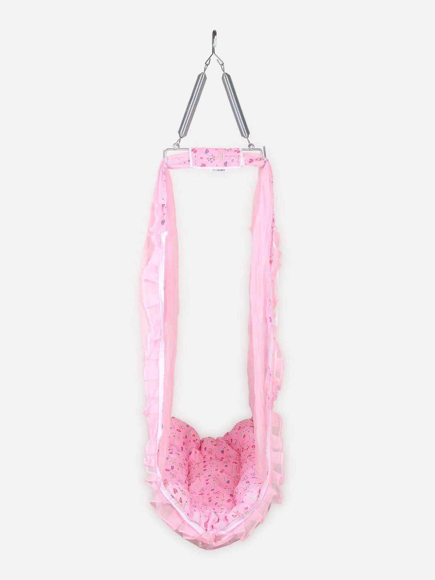 Oh Baby Printed Thuli Bed Pink - Bepr - Naidu Hall Family Store