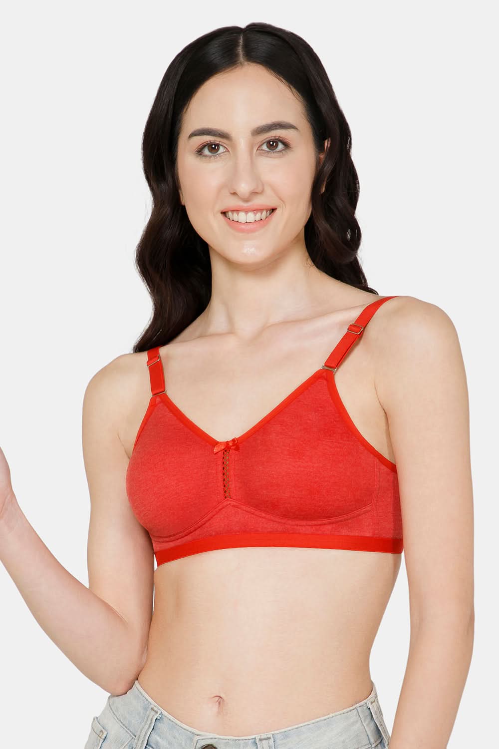 Naidu Hall Everyday T-Shirt Bra - Beauti | High Coverage Double Layered Bra with Seamless Comfort