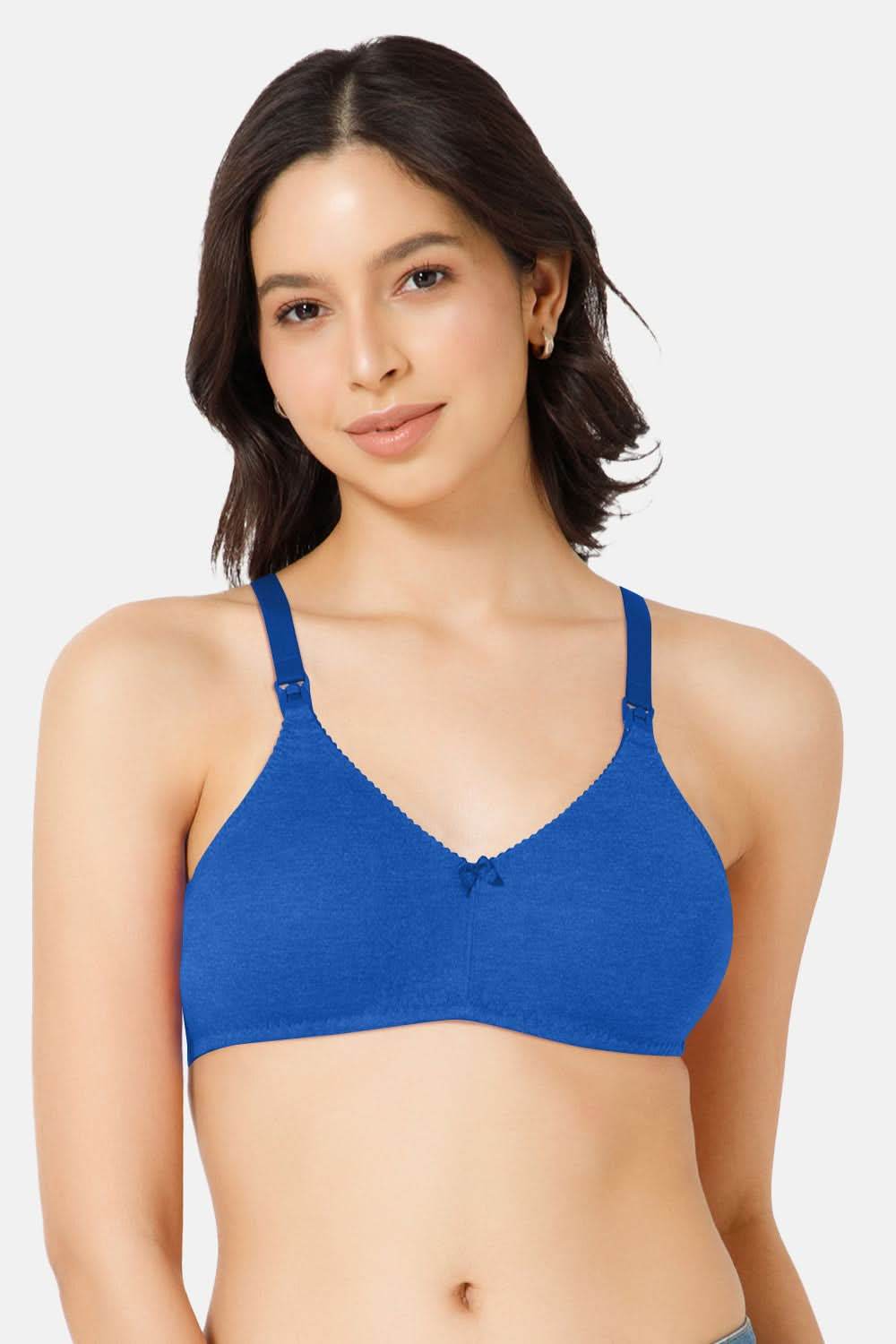 Naidu Hall Nursing Bra - EVI | Moulded Design, Transparent Buckle & Broad Straps for Ultimate Comfort - Naidu Hall Family Store