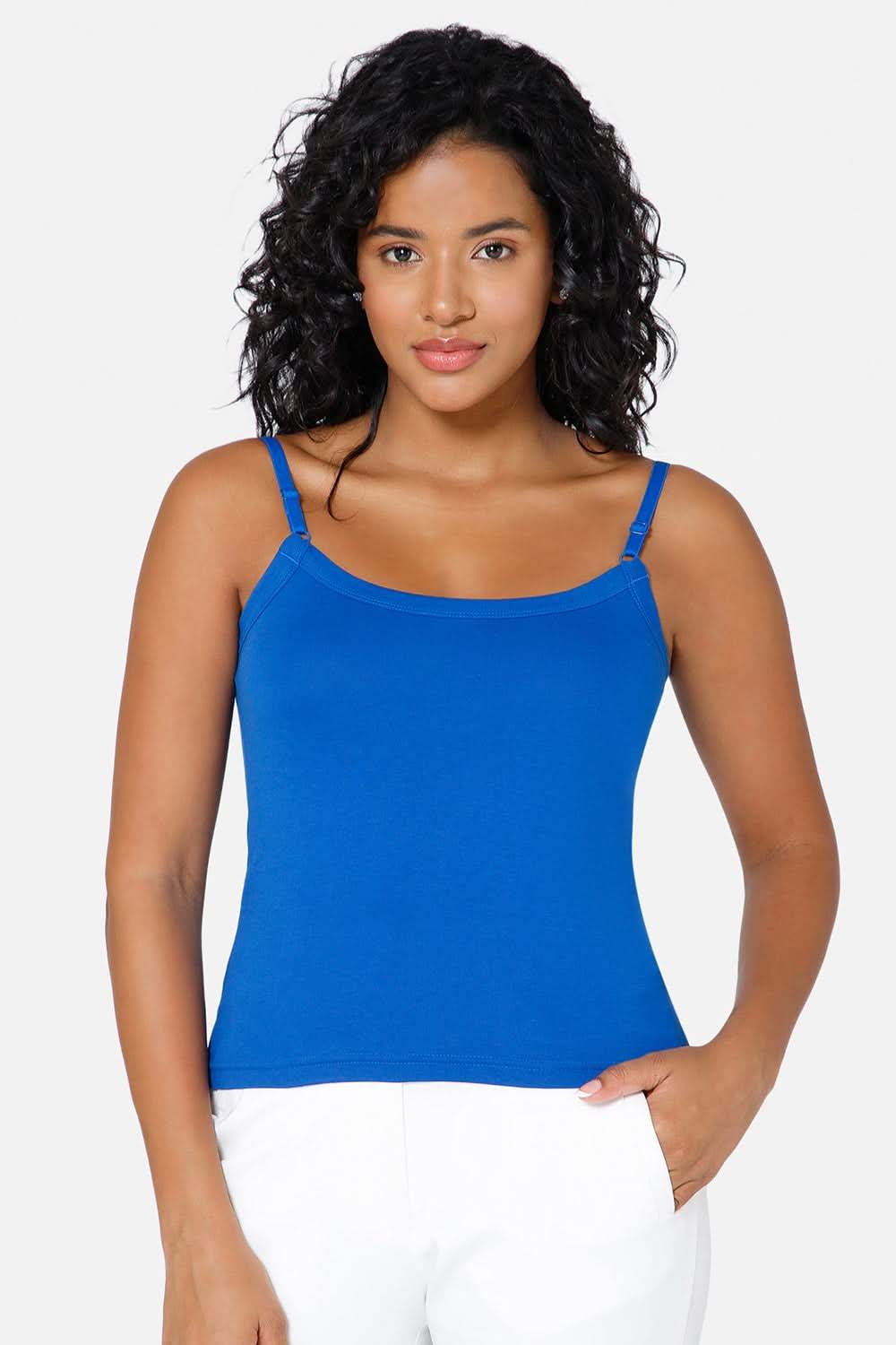 Intimacy Cotton Slip Camisole – IN05 | Wire-Free, Seamless & Adjustable - Naidu Hall Family Store