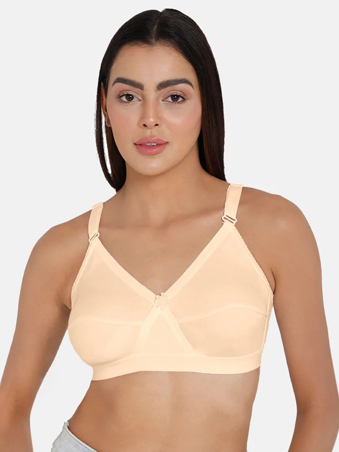 Full Coverage Non-Wired Non-Padded Back Closure Intimacy Brasserie - KRISS KROSS