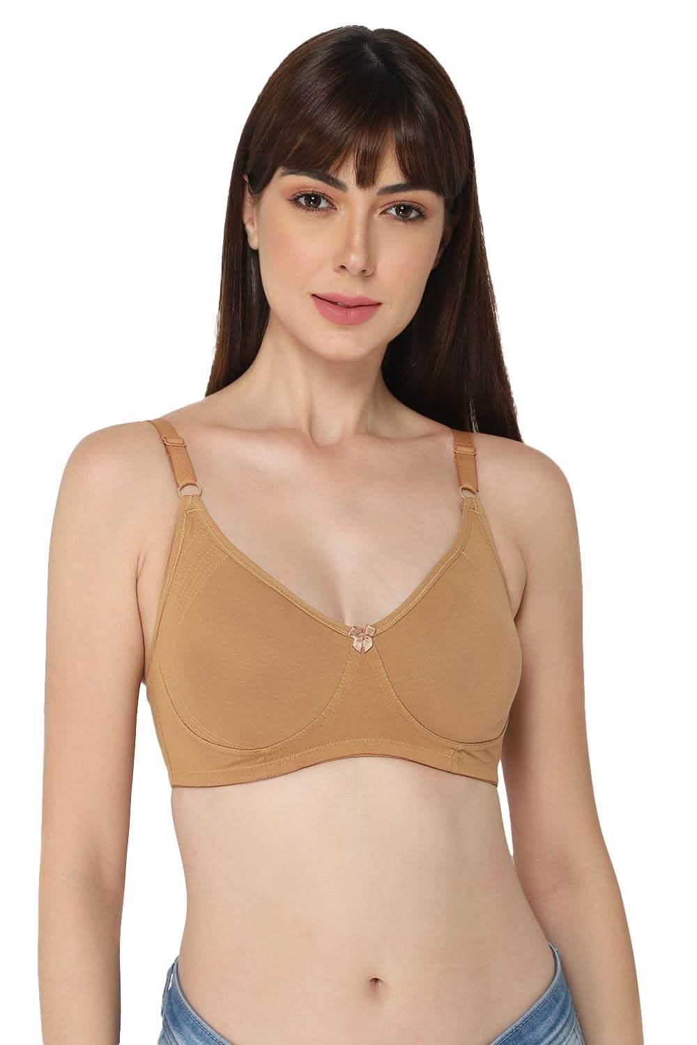 Enhanced Comfort Everyday Bra Combo Pack - Double Layered Cups with Low Back Design (ES02 - C03) - Naidu Hall Family Store