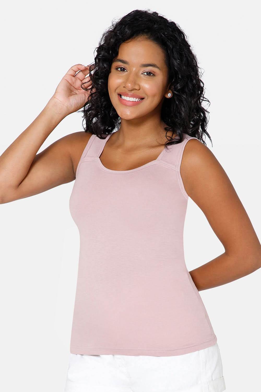 Full Coverage Sweat Absorbent Intimacy Cotton Tanktop - IN07 - Naidu Hall Family Store