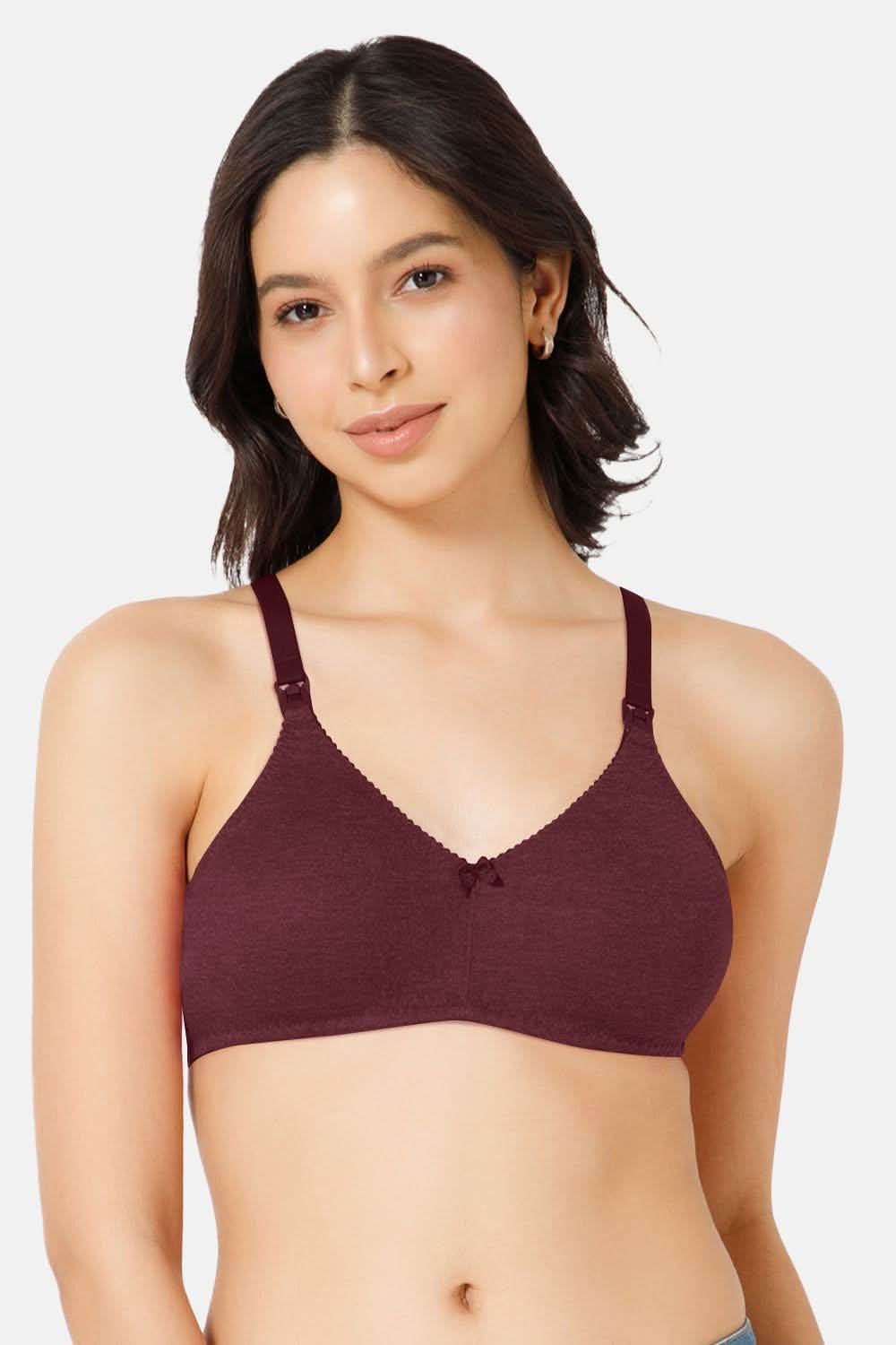 Naidu Hall Nursing Bra - EVI | Moulded Design, Transparent Buckle & Broad Straps for Ultimate Comfort - Naidu Hall Family Store