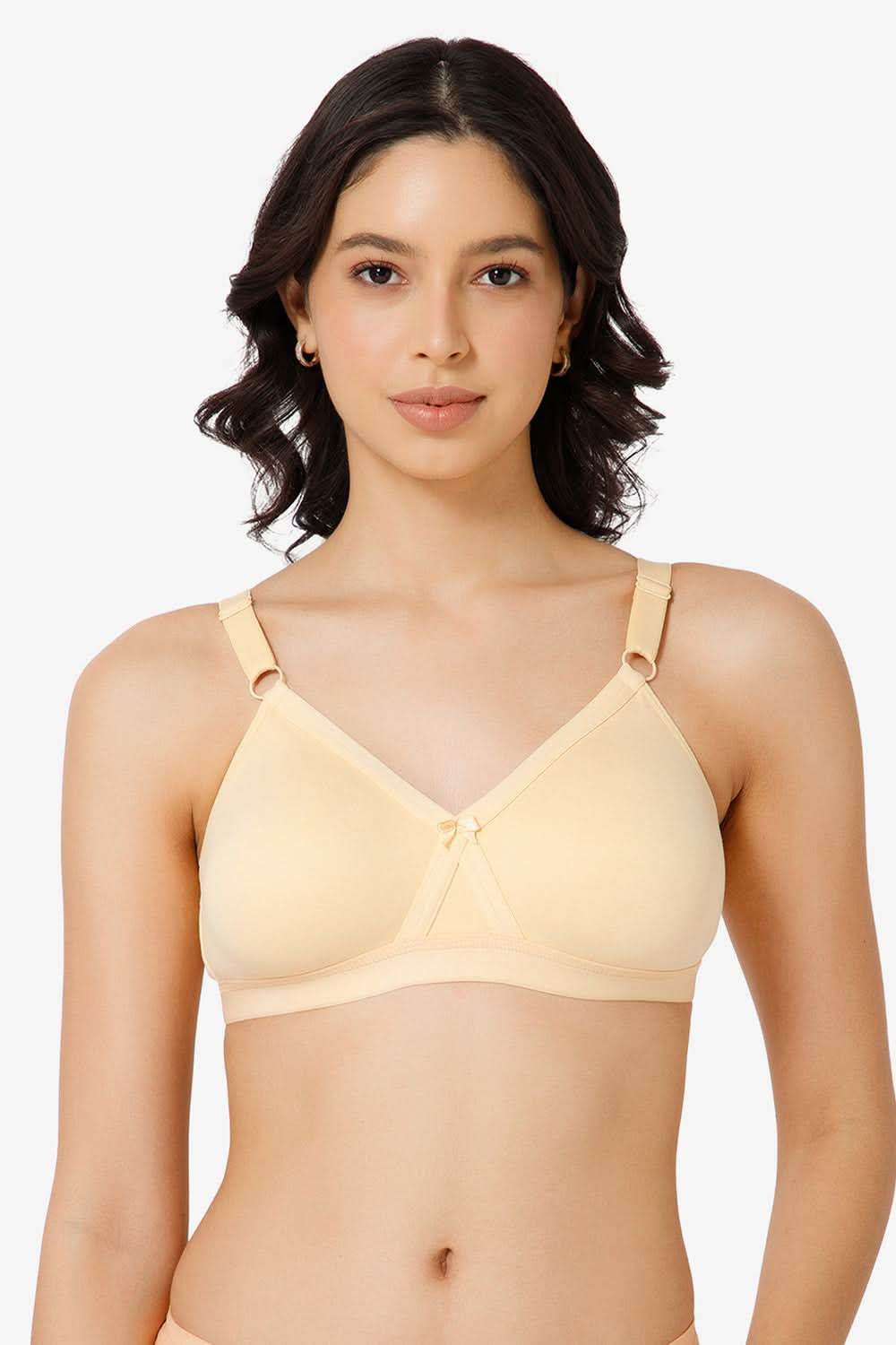 High Coverage Broad Strap Non-Wired Non-Padded All-Rounder Intimacy Everyday T-Shirt Bra - EC05 - Naidu Hall Family Store
