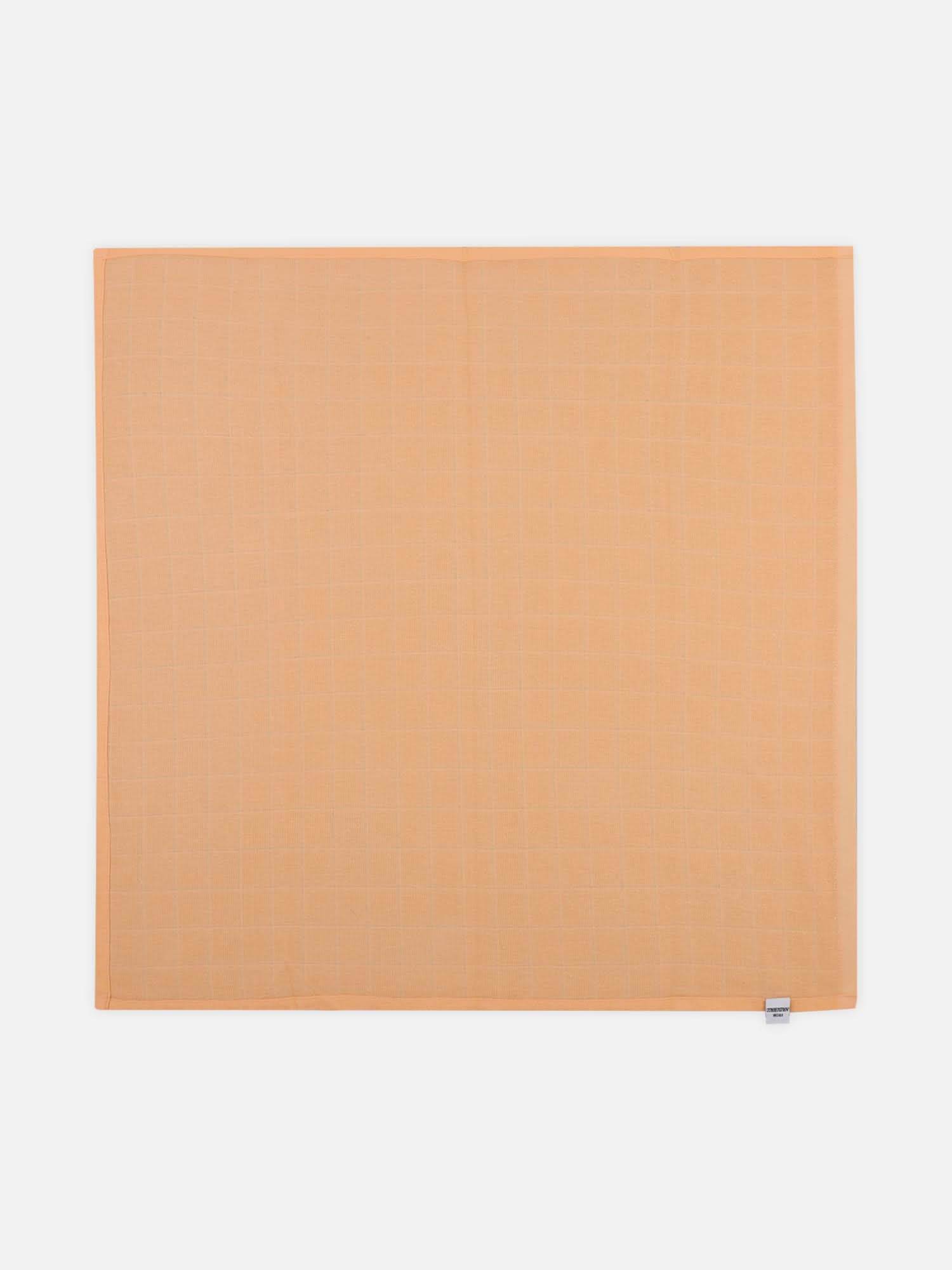 Oh Baby Plain Square Nappies Orange - Sqpl - Naidu Hall Family Store