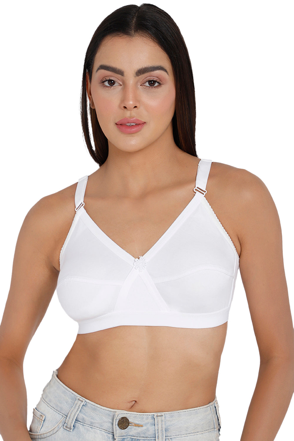 Full Coverage Non-Wired Non-Padded Back Closure Intimacy Brasserie - KRISS KROSS