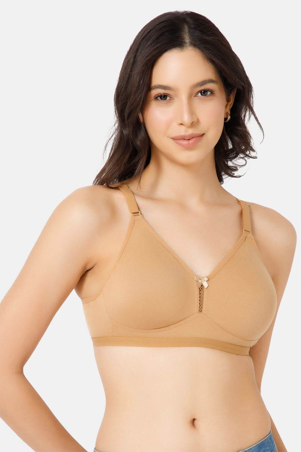 High Coverage Non-Padded Non-Wired Naidu Hall Everyday T-Shirt Bra - Beauti style - Naidu Hall Family Store