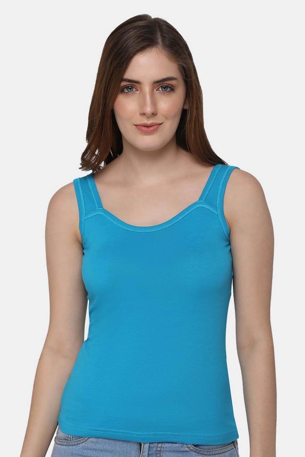 Full Coverage Sweat Absorbent Intimacy Cotton Tanktop - IN07 - Naidu Hall Family Store