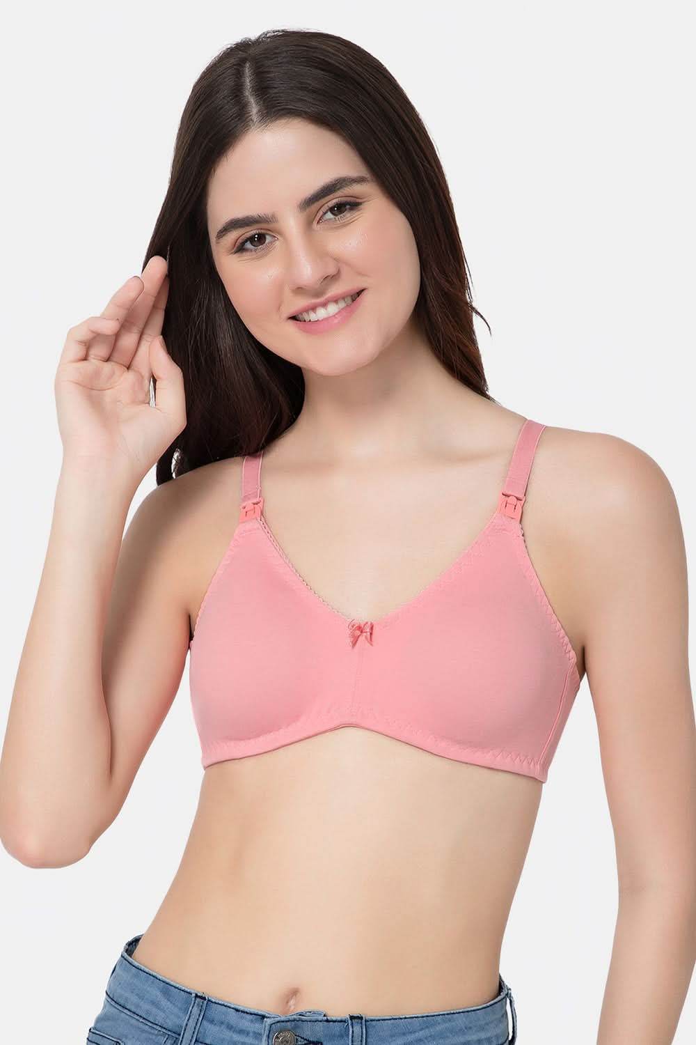 Medium Coverage Non-Wired Non-Padded Intimacy Feeding Bra - Nursing Bra - INT21 - Naidu Hall Family Store