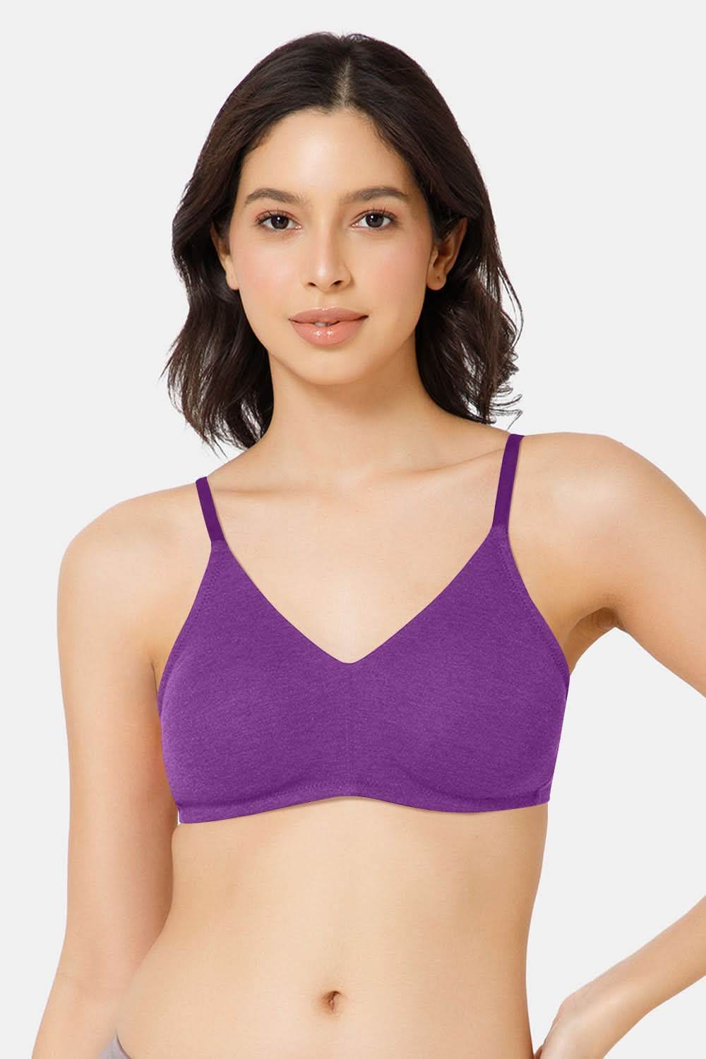 Nora Non-Wired Seamless Everyday T-Shirt Bra with Double-Layered Support - Naidu Hall Family Store