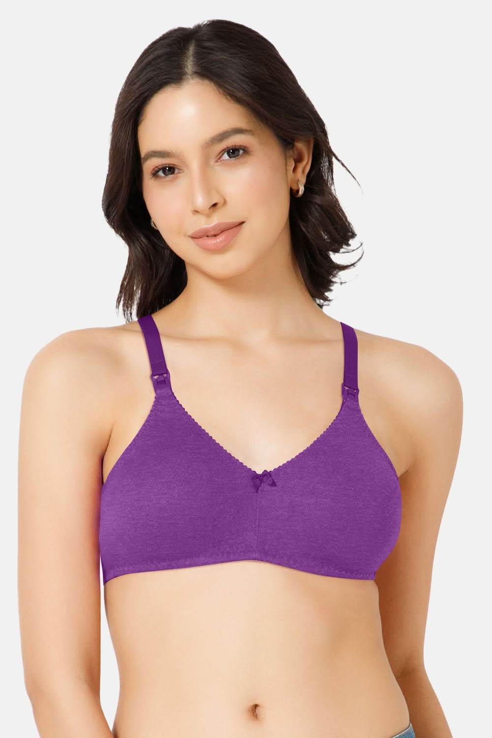 Naidu Hall Nursing Bra - EVI | Moulded Design, Transparent Buckle & Broad Straps for Ultimate Comfort - Naidu Hall Family Store