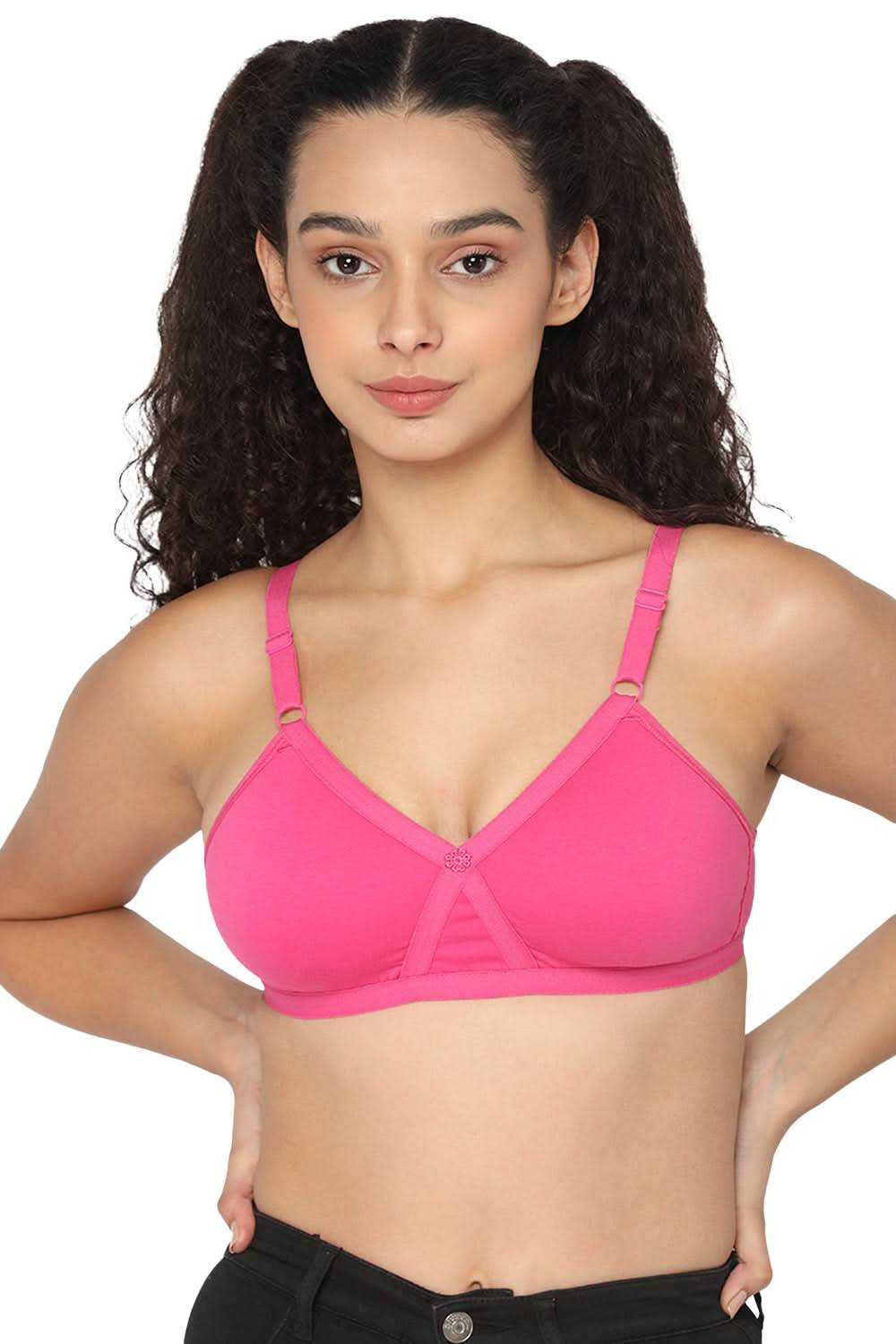 Naidu Hall Pretti Knitwear Bra Combo Pack – Soft, Comfortable, and Supportive Bras for Everyday Wear (C38) - Naidu Hall Family Store