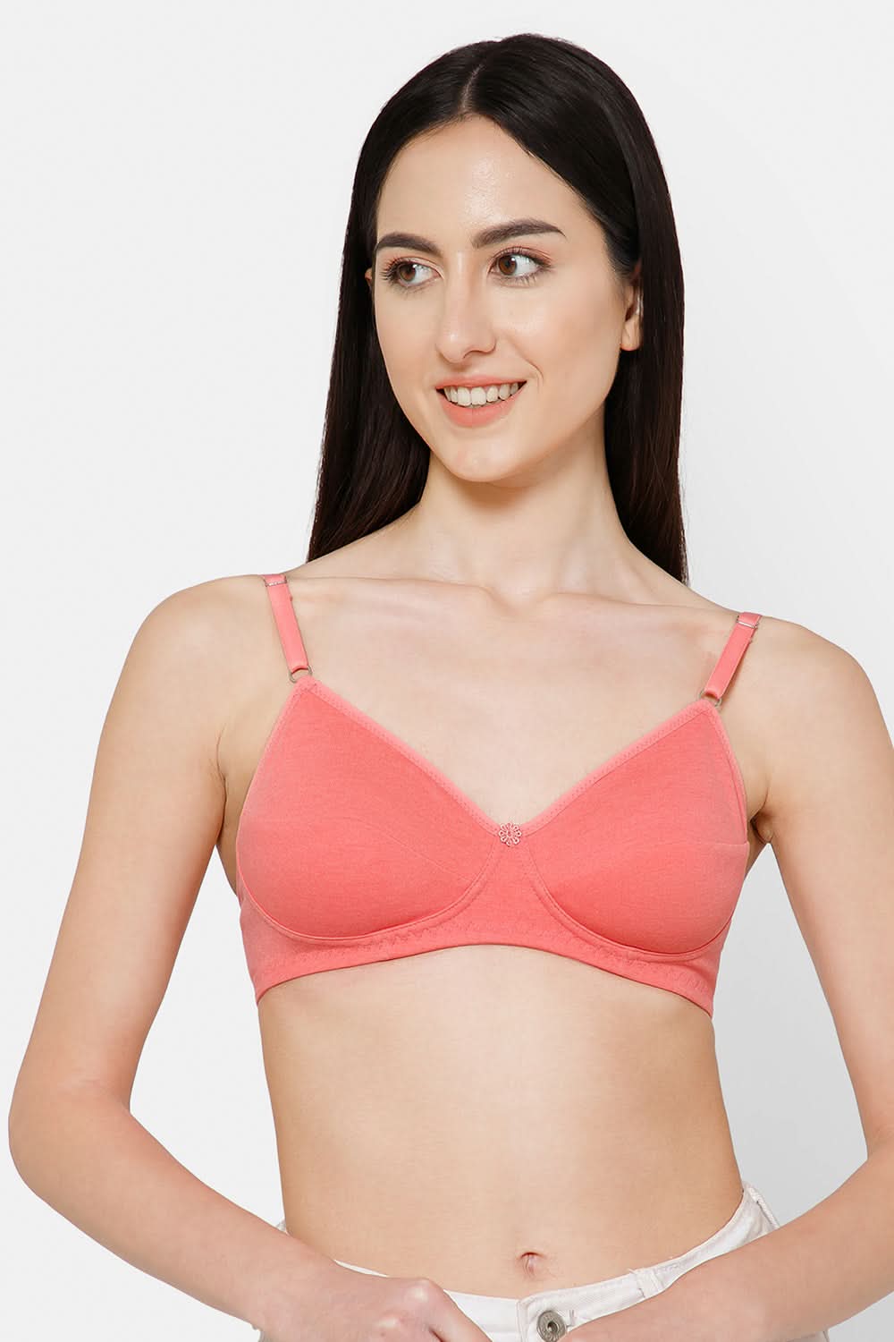 Pink Colour Everyday Saree and Salwar Bra – Glori by INaidu Hall, Non-Wired, Non-Padded, Comfortable Fit for Daily Use