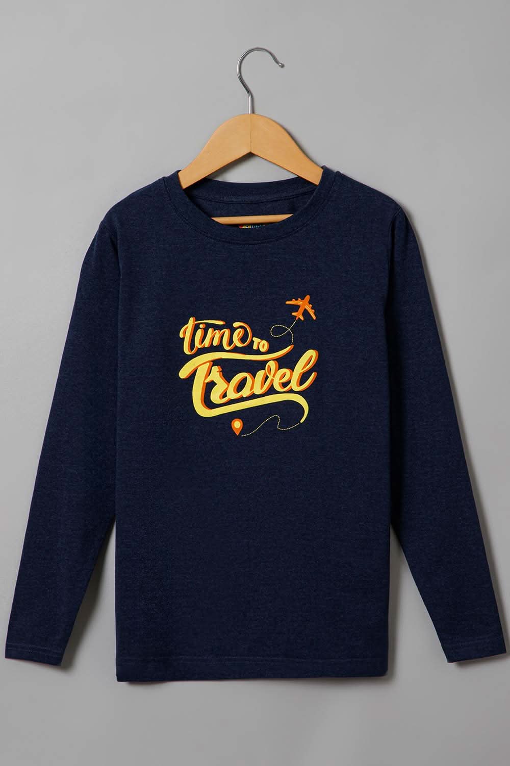 The Young Future Boy's T-shirt - Dark Blue - BD01