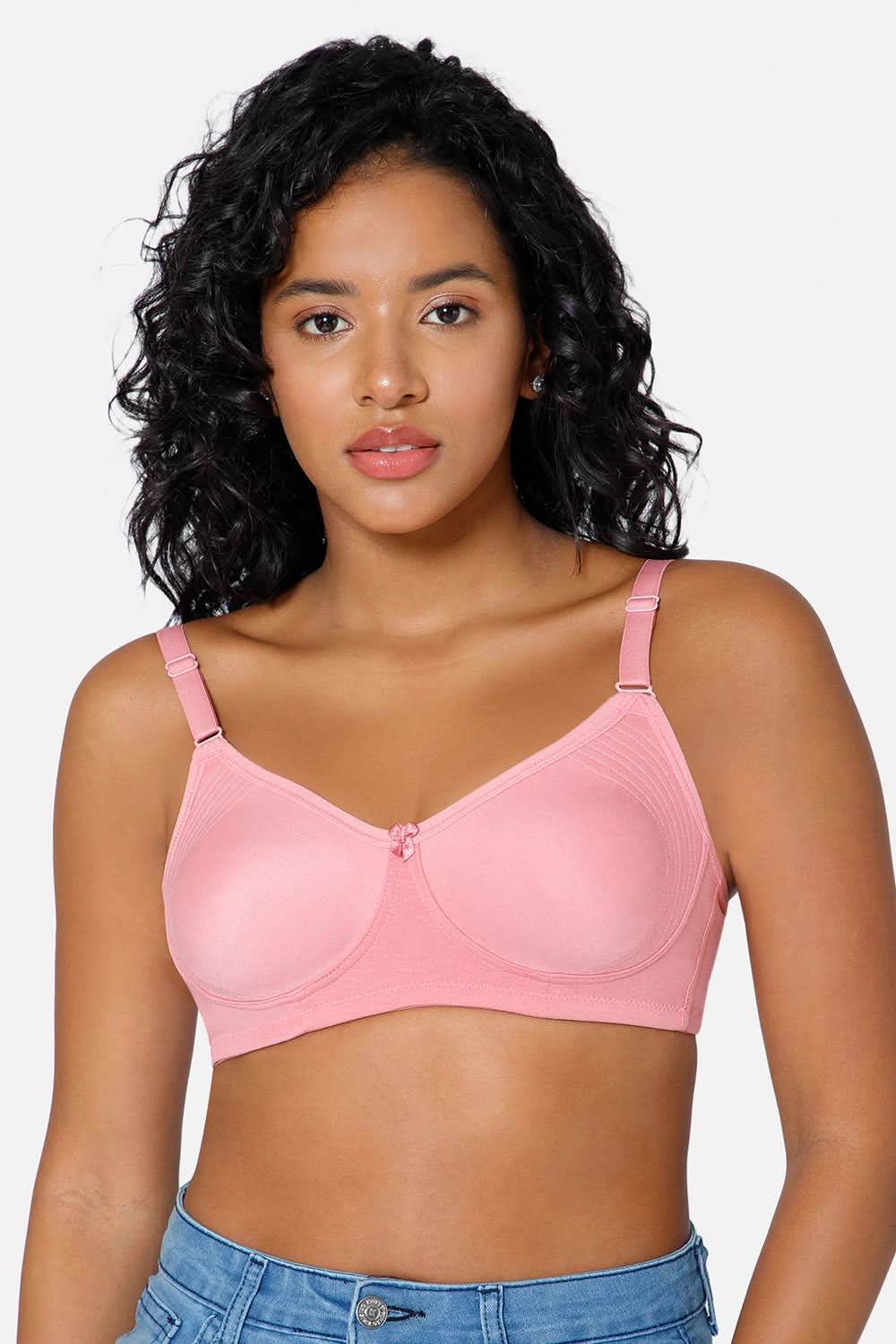 Everyday Full Coverage Non-Padded Intimacy T-Shirt Saree Bra - Rose Wood - DEFC - Naidu Hall Family Store