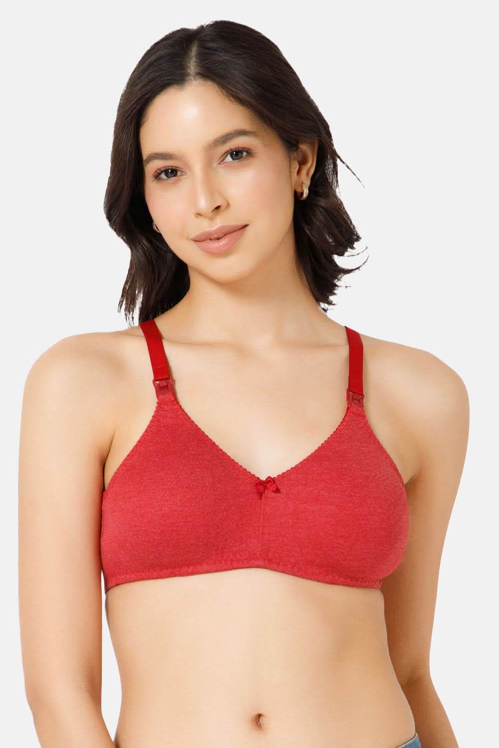 Naidu Hall Nursing Bra - EVI | Moulded Design, Transparent Buckle & Broad Straps for Ultimate Comfort - Naidu Hall Family Store