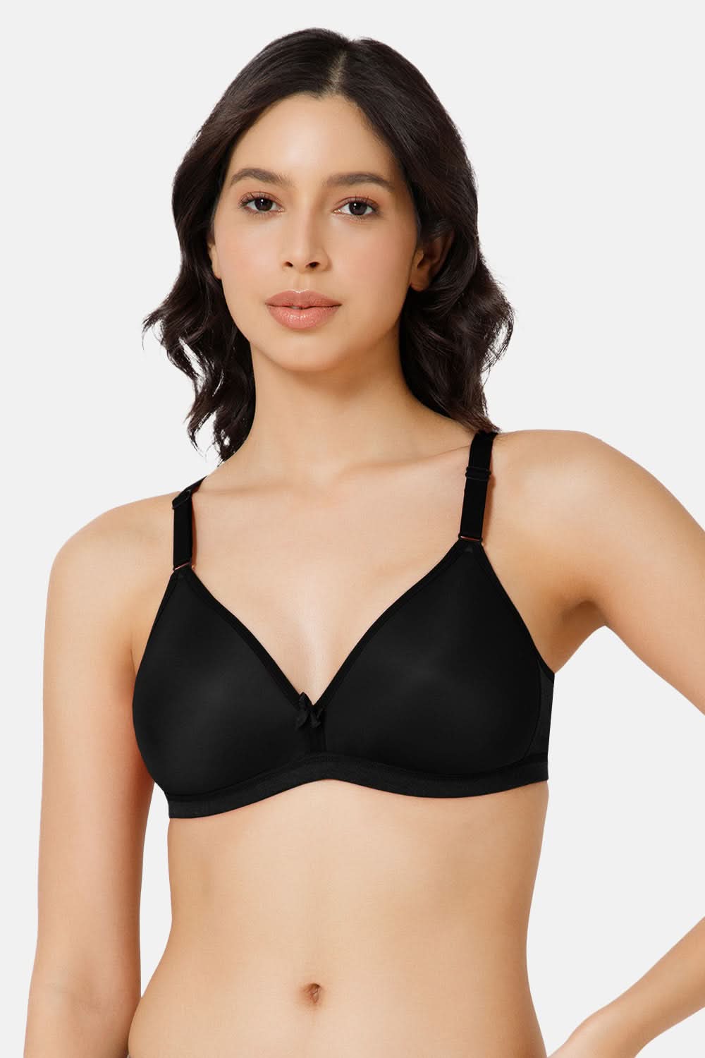 Nova Everyday Padded T-Shirt Bra in Black Color Offering Luxurious Comfort and Style
