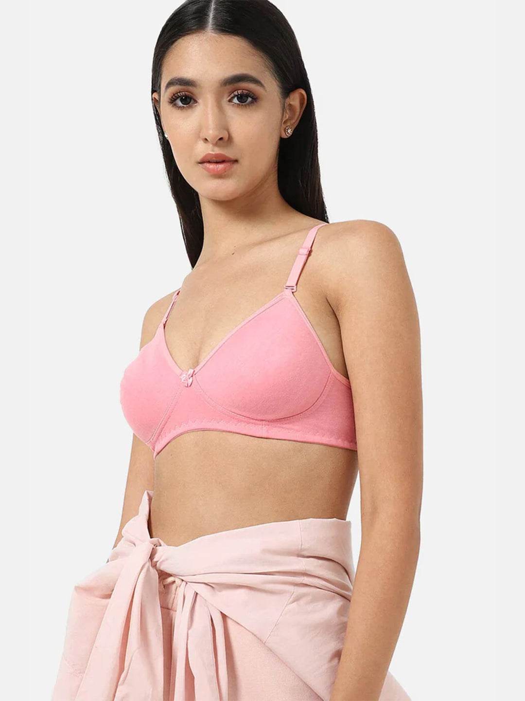 Fashionable Non-Wired Non-Padded Back Closure Intimacy Everyday T-Shirt Bra - Other Shades - ES06 - Naidu Hall Family Store