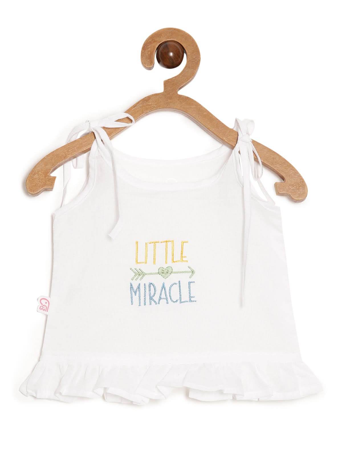 Oh Baby Little Miracle Sleeveless Shirt - KV03 - Naidu Hall Family Store