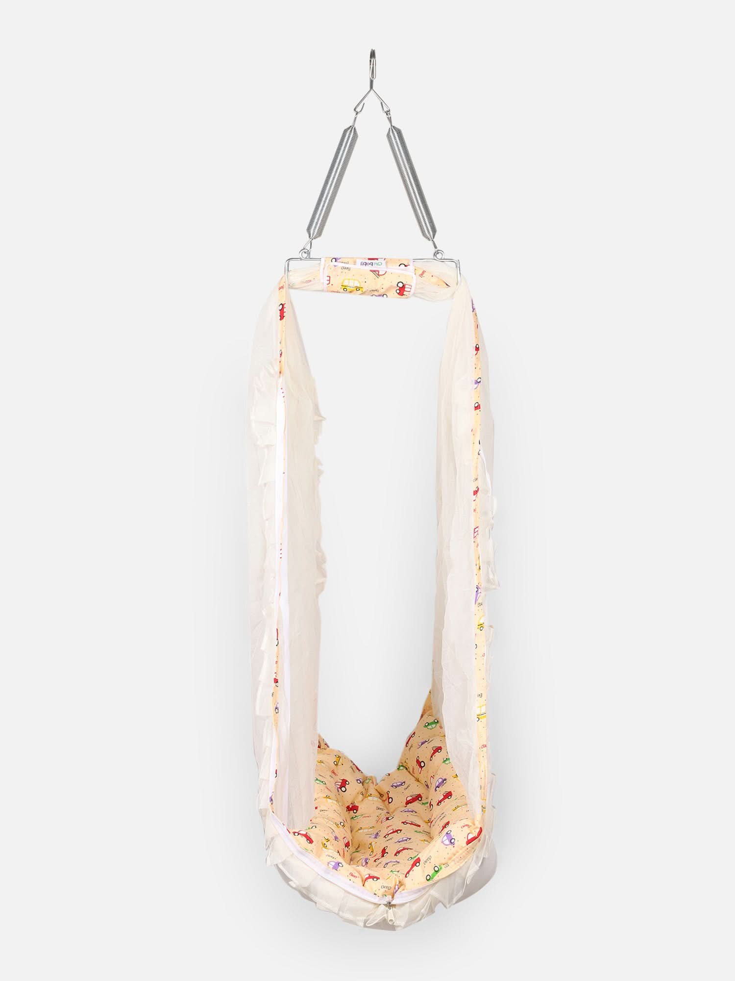 Oh Baby Printed Thuli Bed Cream - Bepr