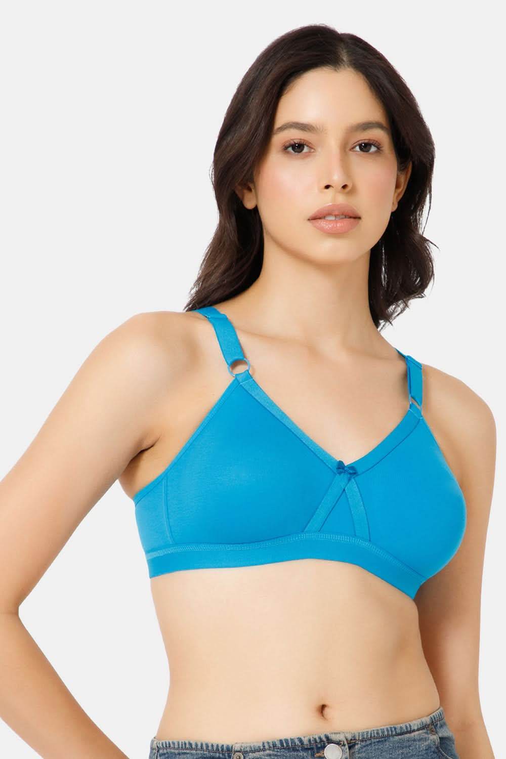 High Coverage Broad Strap Non-Wired Non-Padded All-Rounder Intimacy Everyday T-Shirt Bra - EC05 - Naidu Hall Family Store