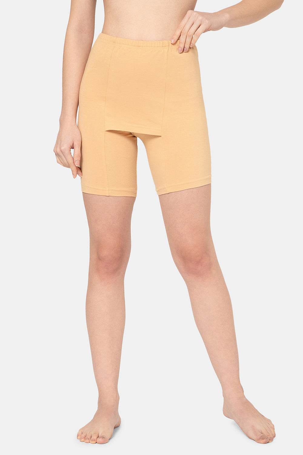 Intimacy Cotton Stretch Double Layer Shorts Mid Waist Sweat Absorbent Comfort Fit - DL01 - Naidu Hall Family Store