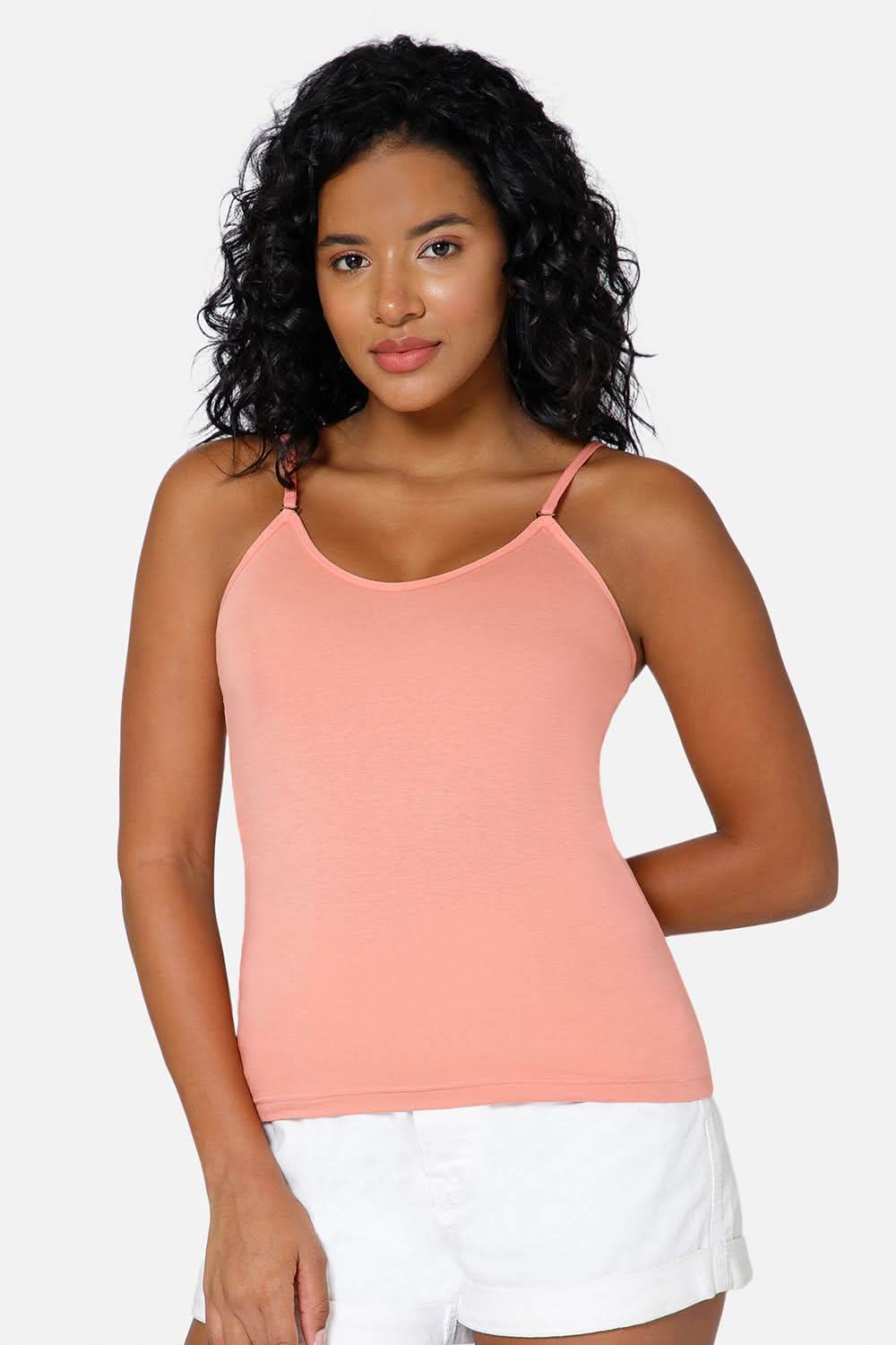 Intimacy Full Coverage Cotton Slip Camisole – IN15 | Non-Wired, Non-Padded & Ultra-Comfortable - Naidu Hall Family Store