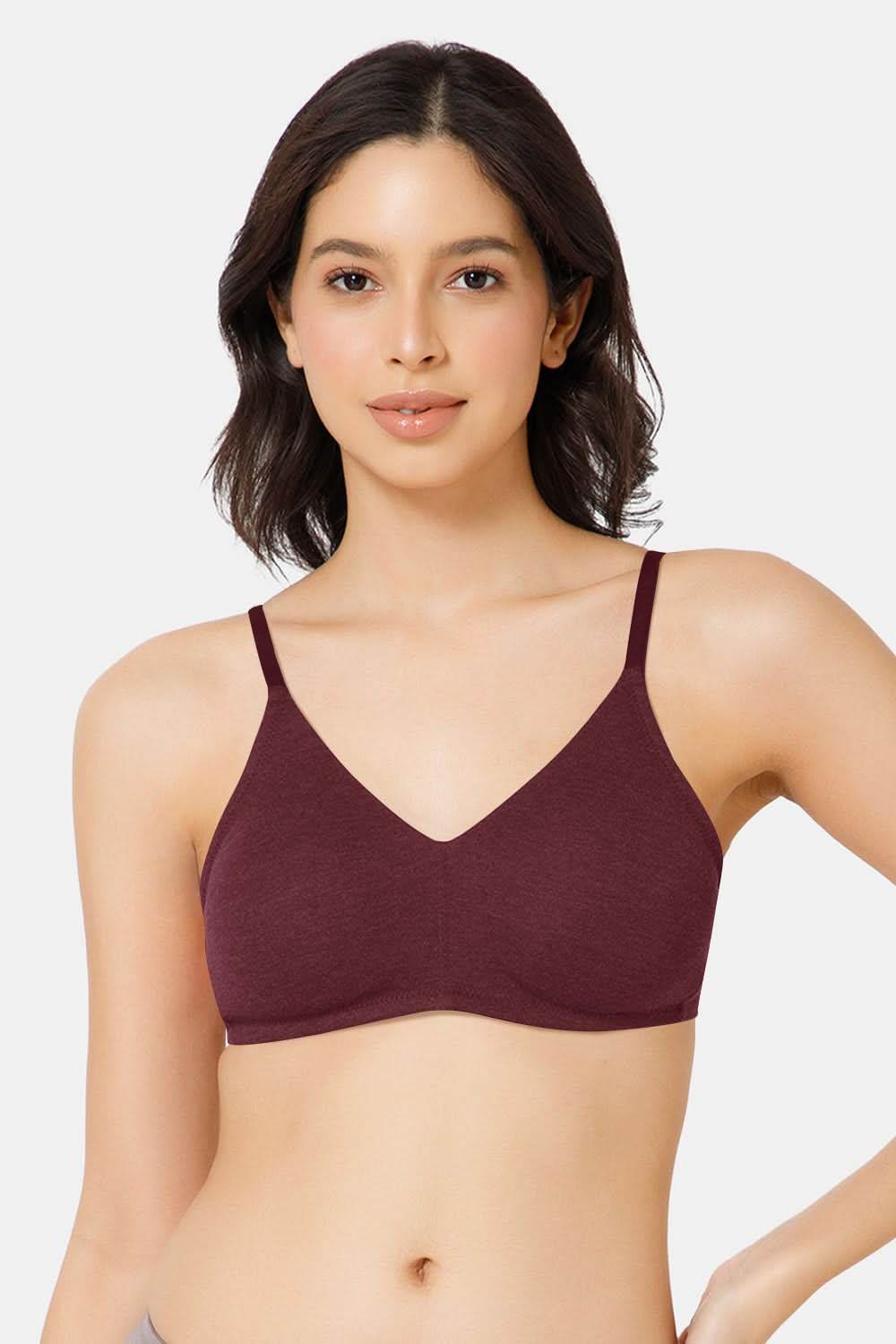 Nora Non-Wired Seamless Everyday T-Shirt Bra with Double-Layered Support - Naidu Hall Family Store