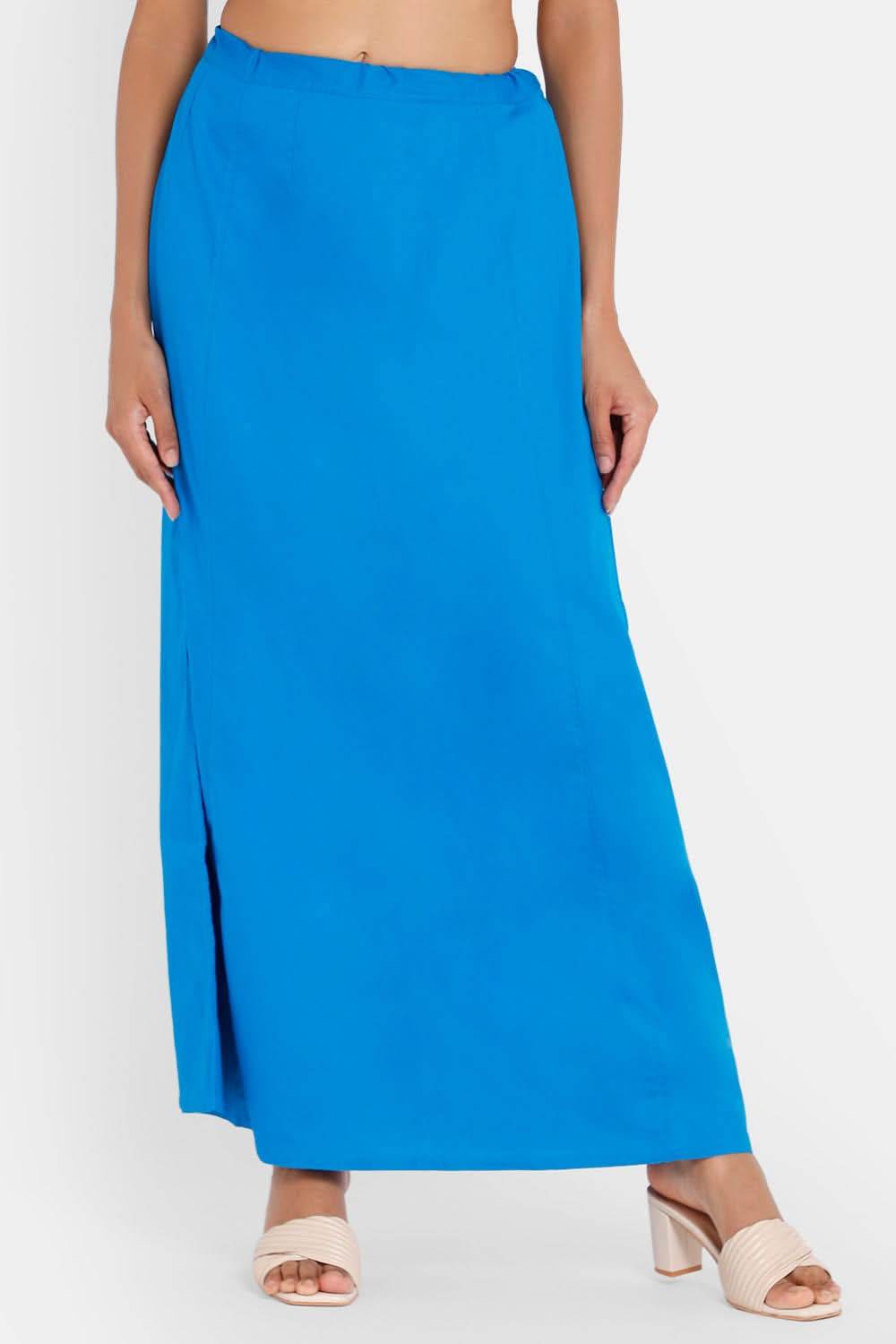 Premium 100% Cotton Saree Inskirt in Popular Colors | Naidu 7-Part Saree Hall Petticoat HC40 - Naidu Hall Family Store