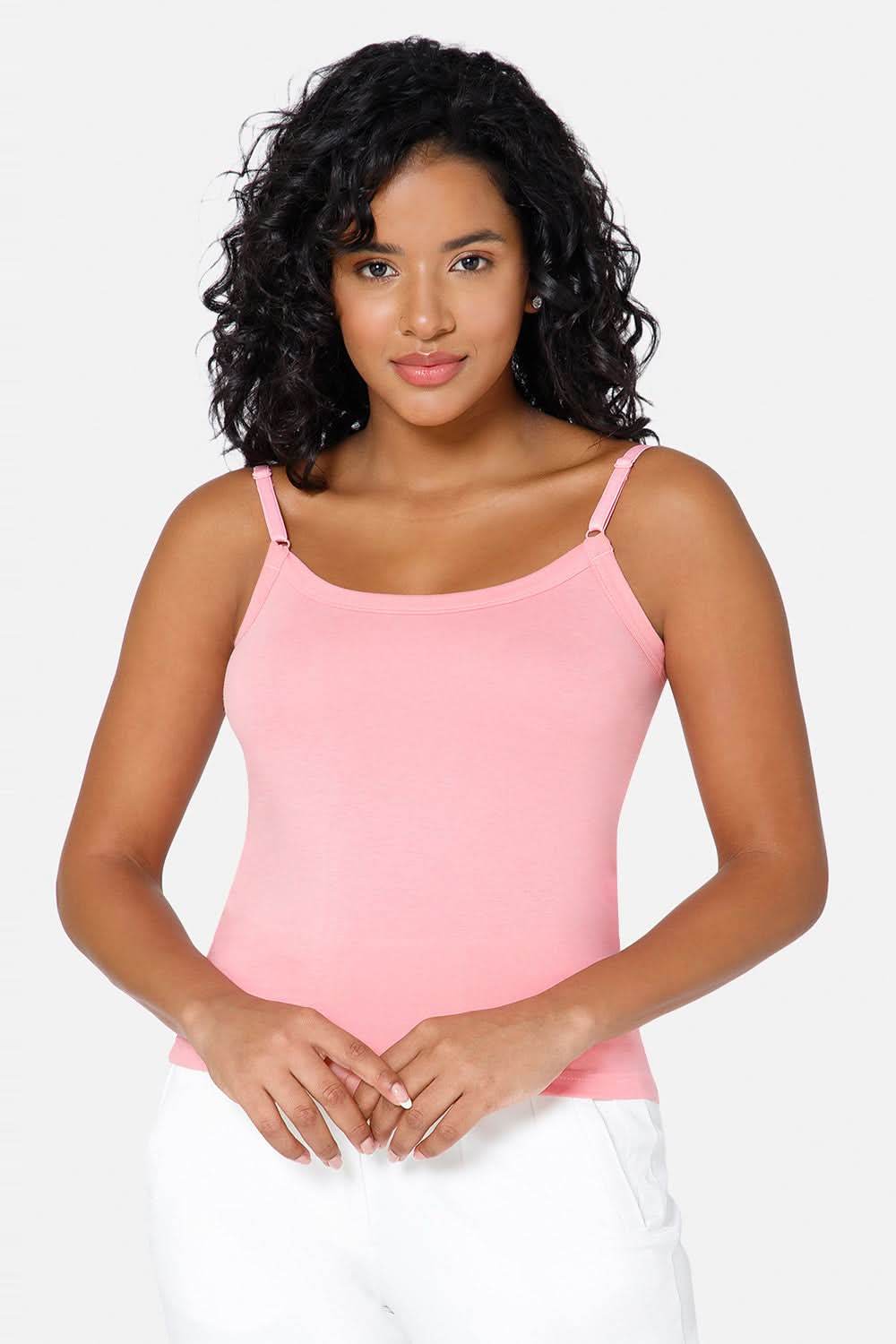 Intimacy Cotton Slip Camisole – IN05 | Wire-Free, Seamless & Adjustable - Naidu Hall Family Store