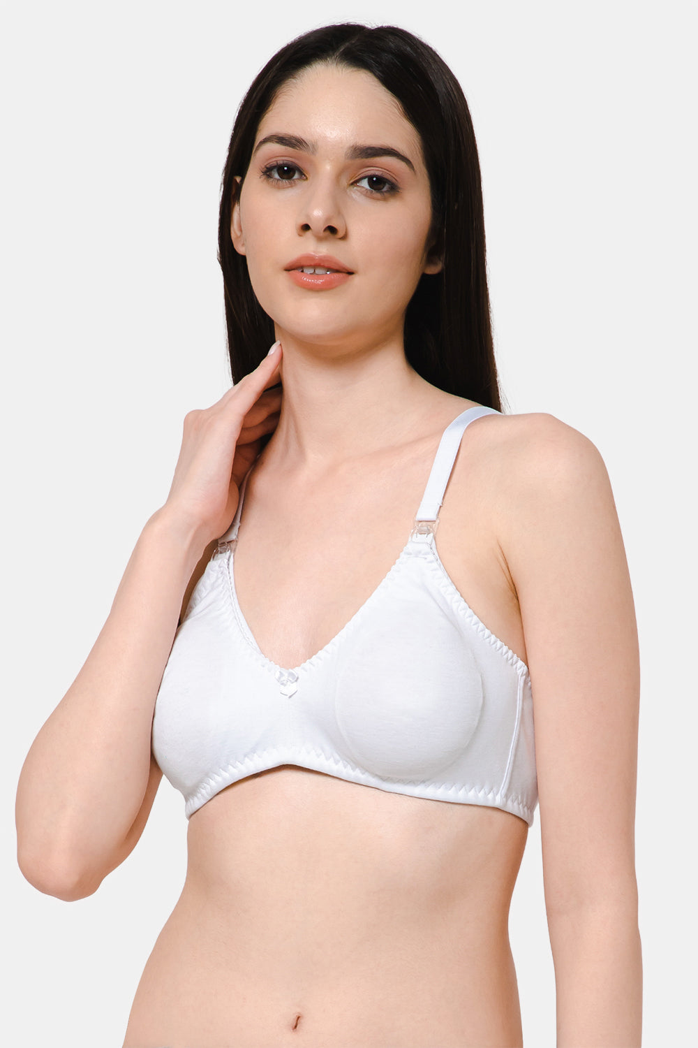 Medium Coverage Non-Wired Non-Padded Intimacy Feeding Bra - Nursing Bra - INT21