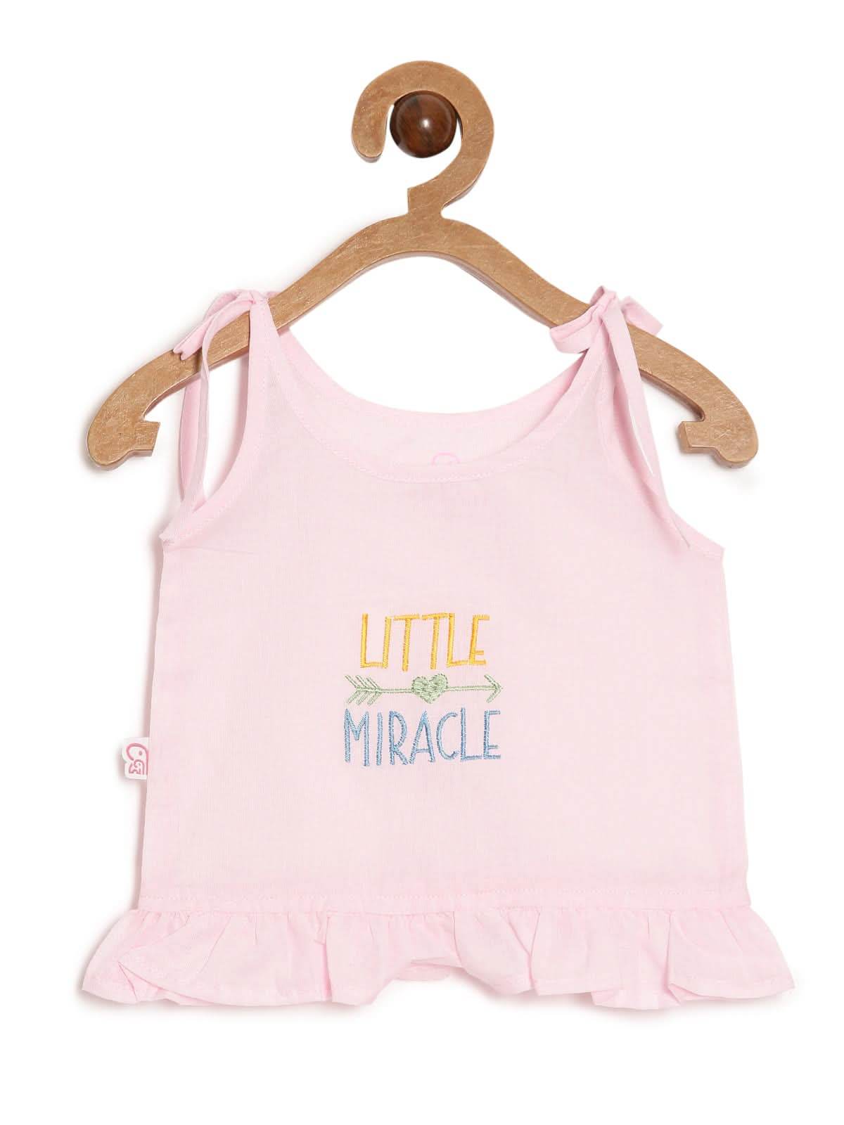 Oh Baby Little Miracle Sleeveless Shirt - KV03 - Naidu Hall Family Store