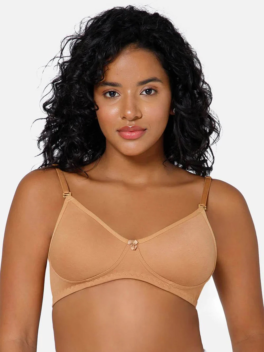 Fashionable Non-Wired Non-Padded Back Closure Intimacy Everyday T-Shirt Bra - Blue Shades - ES06
