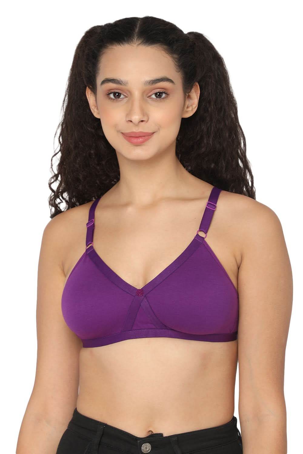 Naidu Hall Pretti Knitwear Bra Combo Pack – Soft and Comfortable Support for Everyday Wear (C34) - Naidu Hall Family Store