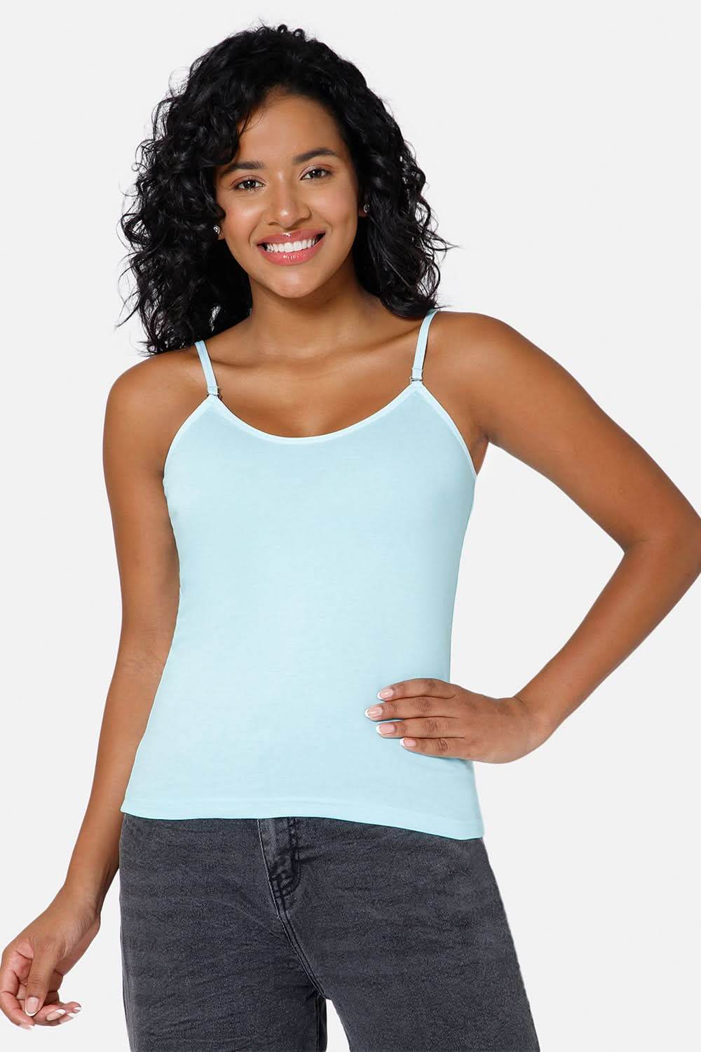 Intimacy Full Coverage Cotton Slip Camisole – IN15 | Non-Wired, Non-Padded & Ultra-Comfortable - Naidu Hall Family Store