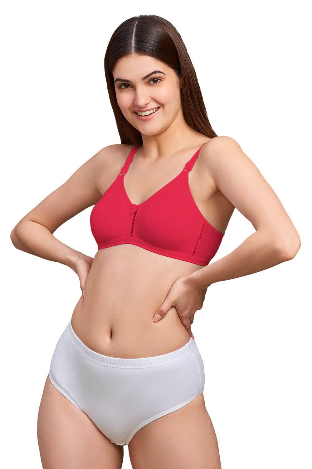 Naidu Hall Knitwear Bra Combo Pack – Soft, Comfortable, and Stylish Support for Everyday Wear (Beauti C44) - Naidu Hall Family Store