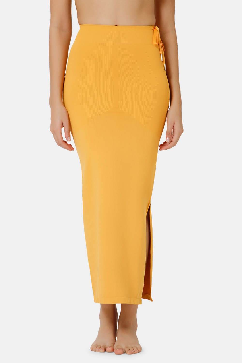 Intimacy Seamless Sweat Absorbent Mermaid Saree Shapewear - Mustard - SW02 - Naidu Hall Family Store
