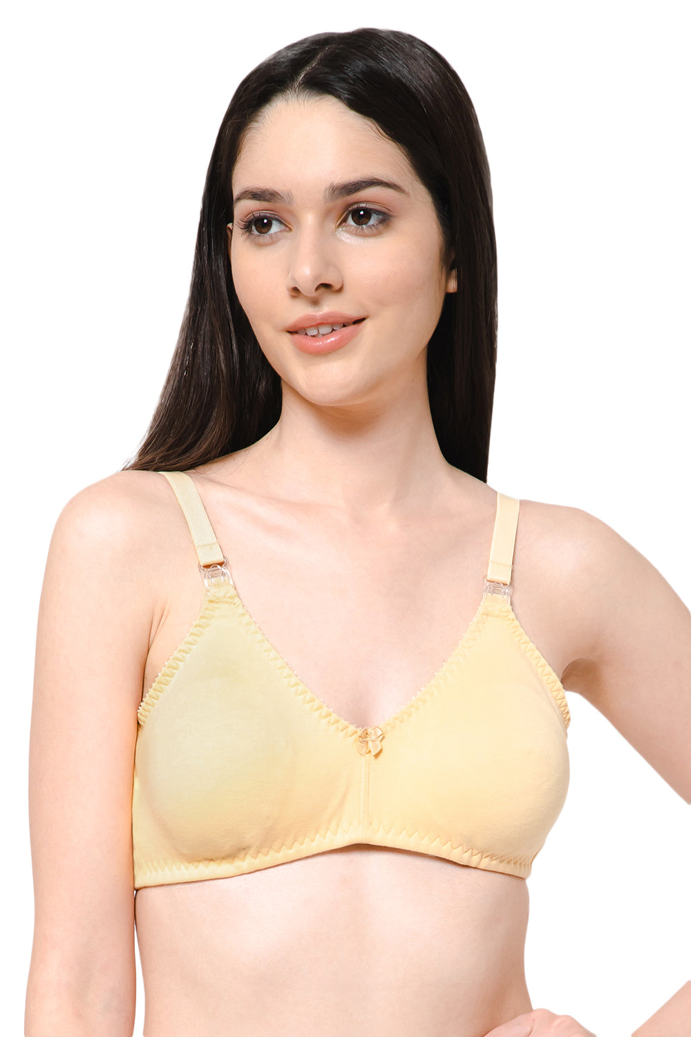 Medium Coverage Non-Wired Non-Padded Intimacy Feeding Bra - Nursing Bra - INT21