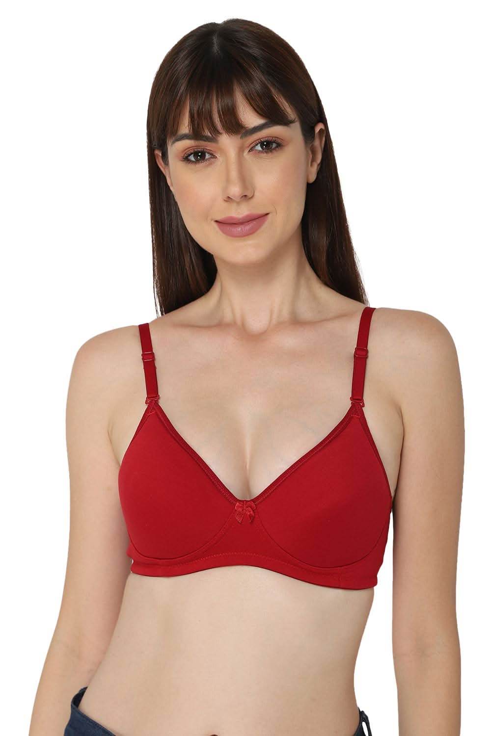 Intimacy Everyday Bra Combo Pack – Non-Wired, Comfortable, and Stylish Essentials for Daily Wear (EC06-C40) - Naidu Hall Family Store